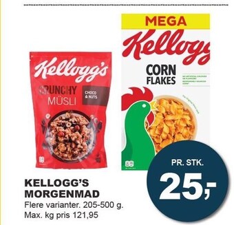 Kellogg´s Morgenmad