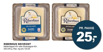 Let-Køb Riberhus Skiveost tilbud