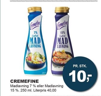Let-Køb Cremefine Madlavning tilbud