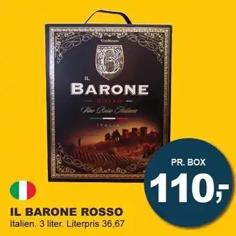 Let-Køb IL Barone Rosso 3 liter tilbud