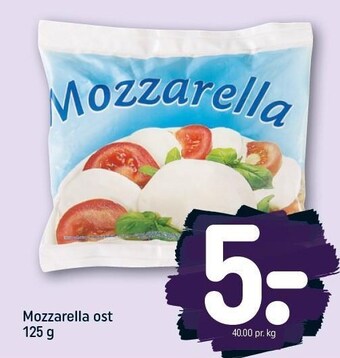 REMA 1000 Mozzarella ost tilbud