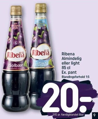 REMA 1000 Ribena tilbud