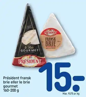 REMA 1000 Brie tilbud