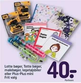 REMA 1000 Børnebøger og diverse tilbud