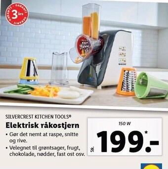 Lidl Elektrisk råkostjern tilbud