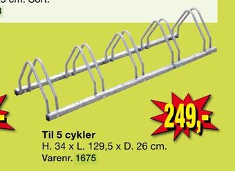 Harald Nyborg Cykelstativ tilbud