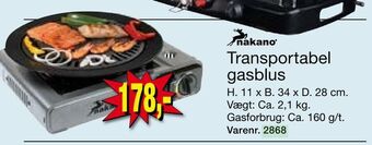 Harald Nyborg Transportabel gasblus tilbud