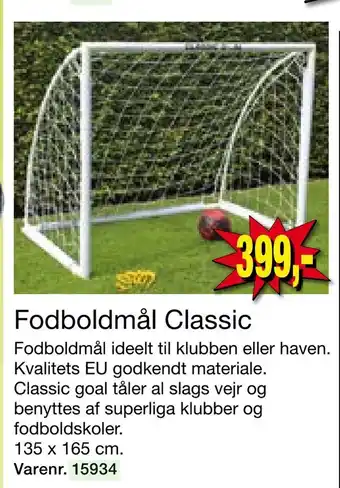 Harald Nyborg Fodboldmål Classic tilbud