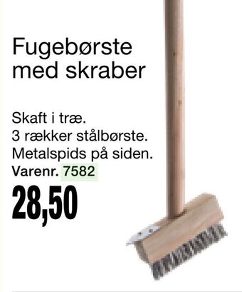 Harald Nyborg Fugebørste med skraber tilbud
