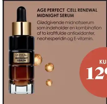 Matas Age perfect cell renewal midnight serum tilbud