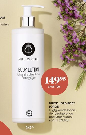 Matas Nilens jord body lotion tilbud