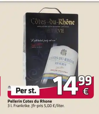 Fleggaard Pellerin Cotes du Rhone tilbud