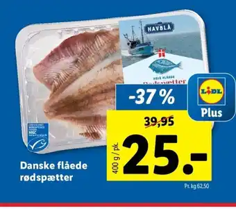 Danske Flåede Rødspætter
