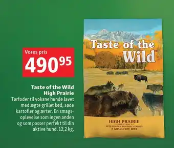 Maxi Zoo Taste of the Wild High Prairie tilbud