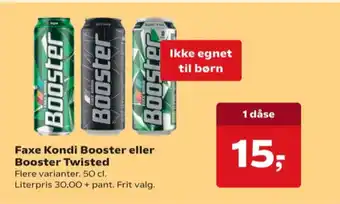 Booster energidrik