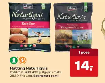 Hatting rugfler