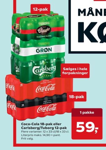 Dagli'Brugsen Grøn øl tilbud