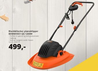 10-4 Byggecenter Black&decker plæneklipper tilbud