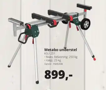 Metabo understel