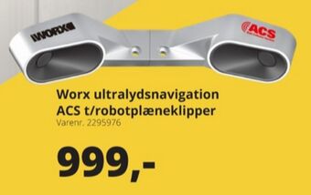 Worx professional robotplæneklipper tilbehør