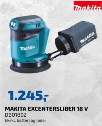 Davidsen Makita excentersliber tilbud