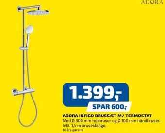 Adora brusestangsæt
