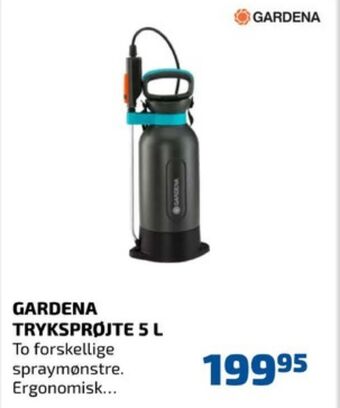 Davidsen Gardena tryksprøjte tilbud
