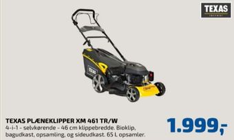 Davidsen Texas plæneklipper tilbud
