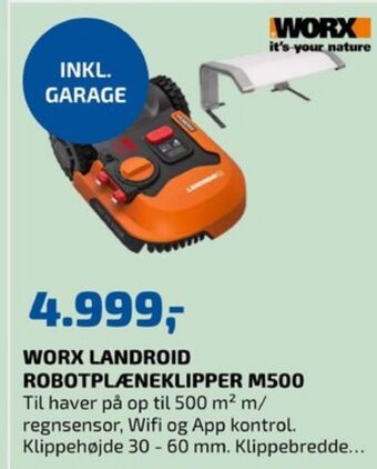 Davidsen Landroid robotplæneklipper tilbud