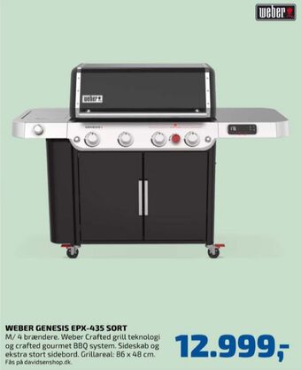 Davidsen Weber gasgrill tilbud