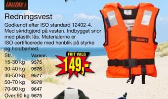 Harald Nyborg Lalizas redningsvest tilbud