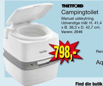 Thetford campingtoilet