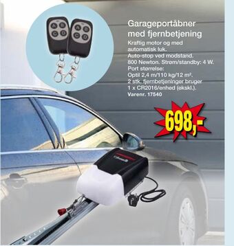 Harald Nyborg 1st avenue garageportåbner tilbud