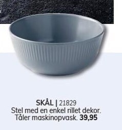Daells Bolighus Skål tilbud