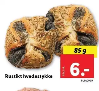 Lidl Rustikt hvedestykke tilbud