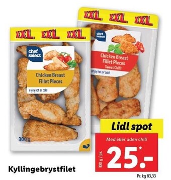 Lidl Kyllingebrystfilet tilbud