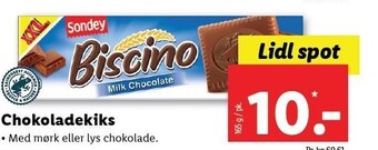 Lidl Chokoladekiks tilbud