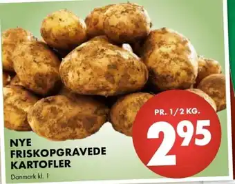 Liva-Stormarked Nye friskopgravede kartofler tilbud