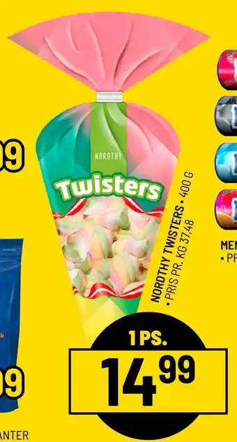 Priss Nordthy twisters tilbud