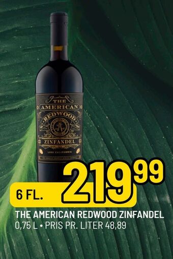 Priss The american redwood zinfandel tilbud