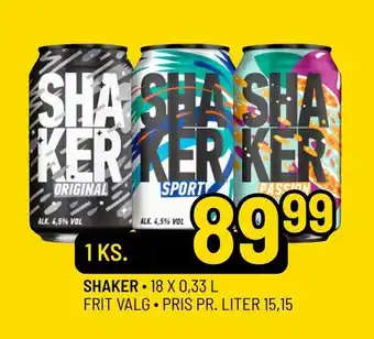 Priss Shaker tilbud