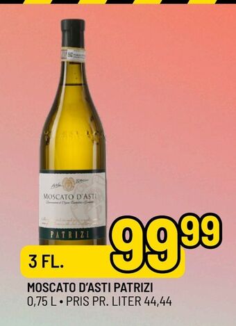 Priss Moscato d'asti patrizi tilbud