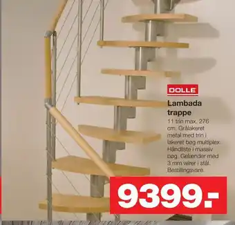 Bauhaus Lambada trappe tilbud