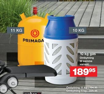 Bauhaus 10 kg gas tilbud