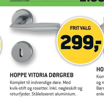 XL-BYG Hoppe vitoria dørgreb tilbud
