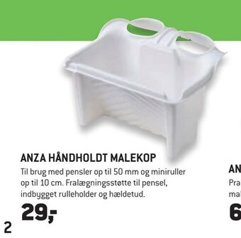 XL-BYG Anza håndholdt malekop tilbud