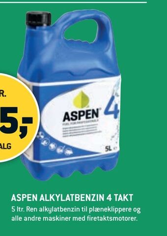 XL-BYG Aspen alkylatbenzin 4 takt tilbud