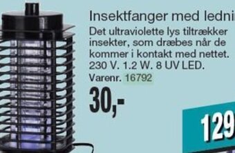 Harald Nyborg Insektfanger med ledning tilbud