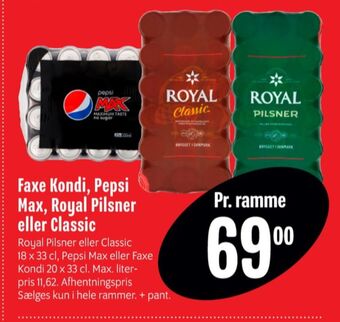 Min Købmand Pepsi max cola tilbud