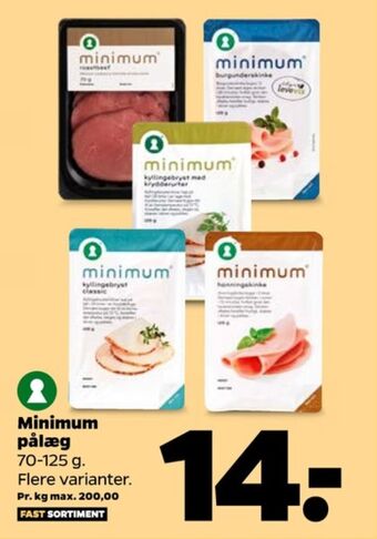 Netto Minimum kyllingebryst tilbud